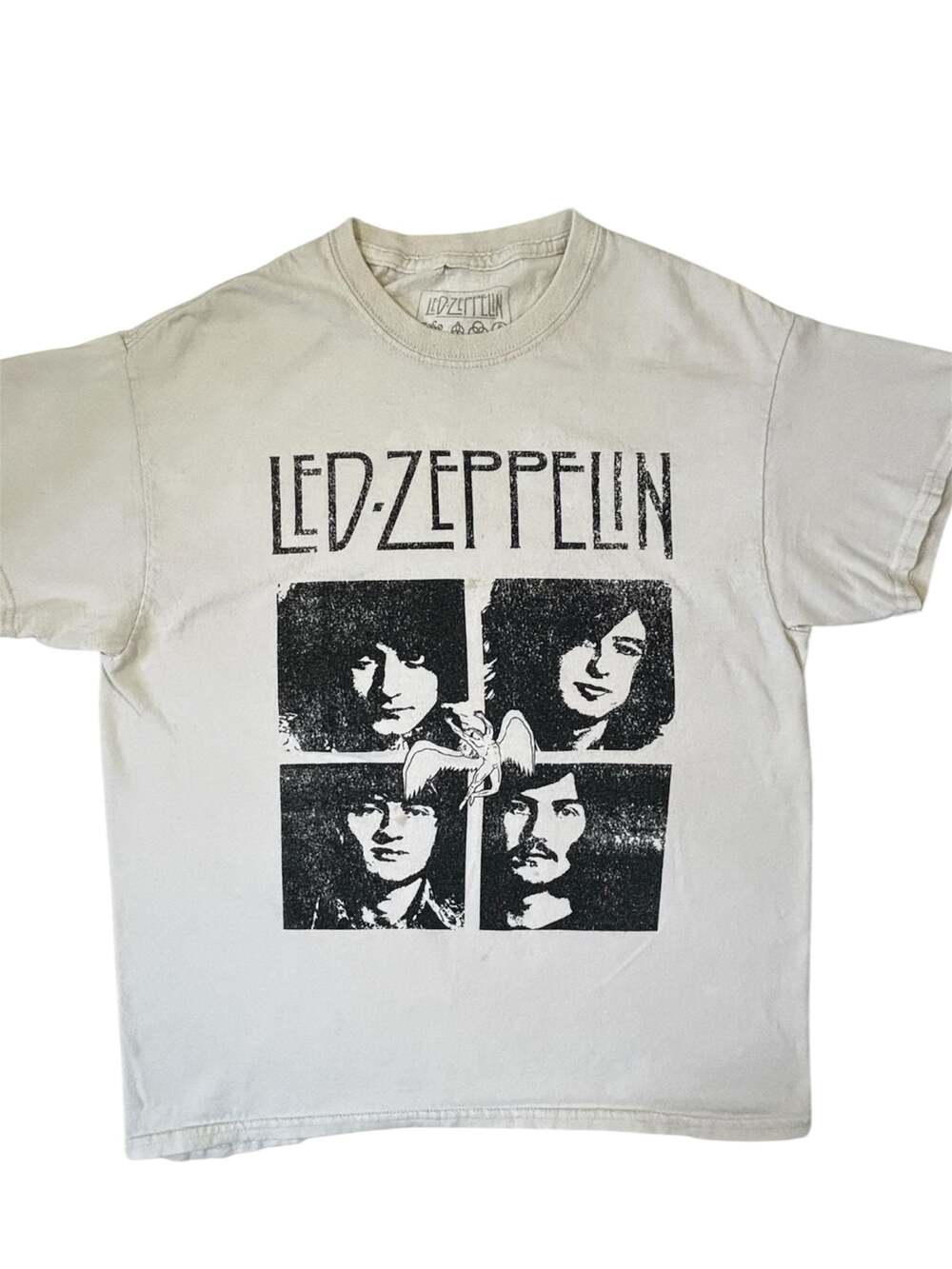 Led Zeppelin Band Members Graphic T-Shirt Size S/M